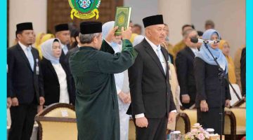 Sulaiman Harahap di Lantik Jadi Pj Sekda Provsu