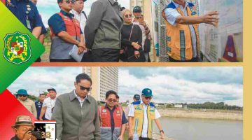 Targetkan 10 -15 Persen Banjir Dapat di Reduksi, Rico Waas Tinjau Kolam Detensi Selayang