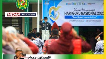 Pimpin Upacara Hari Guru di Tempatnya Bersekolah Dulu, Rico Waas: Tanpa Guru Saya Tidak Bisa Berdiri di Sini