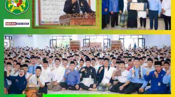Kunjungi Pesantren Ar-Raudlatul Hasanah, Rico Waas Bakar Semangat Santri Untuk Jadi Pemimpin di Masa Depan