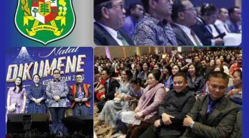 Perayaan Natal Oikumene Kota Medan 2025 Berlangsung Meriah, Rico Waas Pesankan Terus Tumbuhkan Toleransi dan Perkuat Persatuan