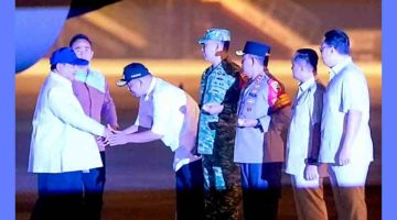 Tiba di Kuala Namu, Presiden Prabowo Kembali Tinjau Banjir dan Longsor Sumut dan Aceh.