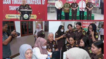 Donor Darah dan Cek Kesehatan Gratis Sambut Natal 2025, Kajatisu: ” Sebaik- baik Manusia Adalah Yang Bermanfaat Bagi Orang Lain”.