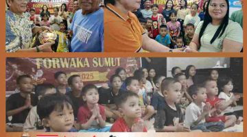 Sambut Perayaan Natal 2025, Forwaka Sumut Gelar Safari Natal.
