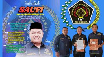 Pernah Jabat Plt Ketua, Saufi Simangunsong Kembali Maju di PWI Tanjungbalai