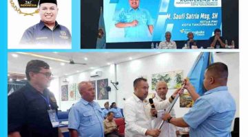 Menang Tipis, Harapan Tebal: Saufi Simangunsong, Penasehat Forwaka yang Kini Menahkodai PWI Tanjungbalai.