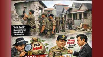 Penertiban Ala Ketok Cantik, Bangunan Ilegal Pesona 2 Marelan Masih Berdiri, FKSM Minta Inspektorat dan APH Turun Tangan.