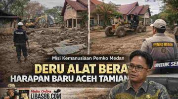 Di Balik Deru Alat Berat ke Aceh Tamiang, Peran Senyap Gibson Panjaitan Pimpin Misi Kemanusiaan Pemko Medan.
