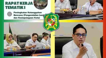 Rico Waas: Dinas SDABMBK Harus Punya Data Mutakhir Kondisi Drainase dan Sungai-sungai Besar di Medan.