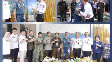 Wali Kota Bersama Forkopimda Tanjungbalai Kompak Beri Kejutan di Hari Ulang Tahun Ke-43 Dan Lanal TBA, Letkol Laut (P) Agung Dwi Handoko