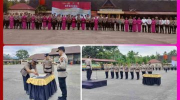 Serah Terima Jabatan di Polres Madina, Kapolres Dorong Kinerja dan Pelayanan Lebih Maksimal
