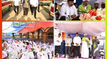 Bupati Madina Hadiri Sejuta Salawat di Siabu, Dorong Persatuan dan Doa