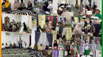 Langkah Perdana di Mandailing Natal, Kapolres Madina Awali Tempati Rumah Dinas dengan Santunan Anak Yatim