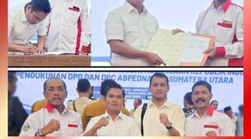 Wakili Kajari Madina, Kasi Intel Jupri Hadiri Optimalisasi Program Jaga Desa dan Pelantikan ABPEDNAS Sumut