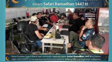 Ketua Forwaka Sumut Irfandi Tegaskan Komitmen Ukhuwah dan Kepedulian dalam Safari Ramadhan 1447 H