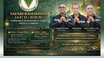 FORWAKA Sumatera Utara Gelar Safari Ramadhan 1447 H, Salurkan Sembako dan Santuni Anak Yatim