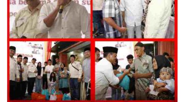 Zakiyuddin Harahap Serukan Persatuan Marga Harahap dalam Bukber Mahajaya, Salurkan Santunan untuk Warga