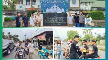 Lanjutkan Gerakan Forwaka Sumut, Forwaka Madina Tebar Kepedulian di Panyabungan