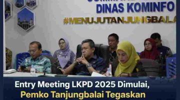 Entry Meeting LKPD 2025 Dimulai, Pemko Tanjungbalai Tegaskan Komitmen Transparansi Keuangan di Hadapan BPK RI