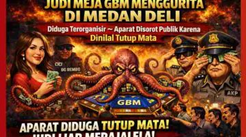 Judi Meja GBM Menggurita di Medan Deli, Diduga Terorganisir—Aparat Disorot Publik karena Dinilai Tutup Mata