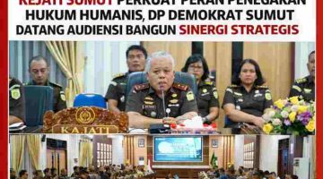 Kejati Sumut Perkuat Peran Penegakan Hukum Humanis, DPD Demokrat Sumut Datang Audiensi Bangun Sinergi Strategis