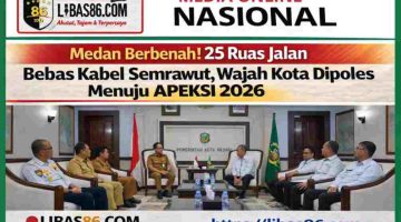 Medan Berbenah! 25 Ruas Jalan Bebas Kabel Semrawut, Wajah Kota Dipoles Menuju APEKSI 2026