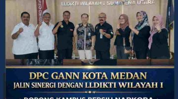 DPC GANN Kota Medan Jalin Sinergi dengan LLDIKTI Wilayah I, Dorong Kampus Bersih Narkoba