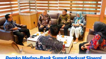 Pemko Medan–Bank Sumut Perkuat Sinergi, Optimalisasi Pajak Daerah Jadi Fokus Utama