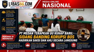 PT Medan Terapkan UU KUHAP Baru, Sidang Banding Korupsi BOS Hadirkan Saksi dan Ahli Secara Langsung