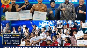 Pelindo Regional 1 Raih Penghargaan dari Wali Kota Medan, Komitmen Dukung Talenta Digital Muda Sumut