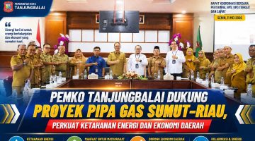 Pemko Tanjungbalai Dukung Proyek Pipa Gas Sumut–Riau, Perkuat Ketahanan Energi dan Ekonomi Daerah