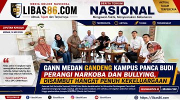 GANN Medan Gandeng Kampus Panca Budi Perangi Narkoba dan Bullying, Disambut Hangat Penuh Kekeluargaan