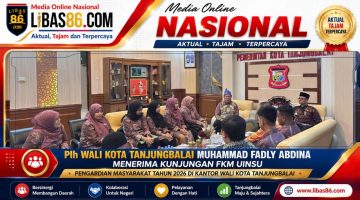 Plh Wali Kota Tanjungbalai Sambut FKM UINSU, Pengabdian Masyarakat 2026 Perkuat Edukasi Kesehatan dan Sinergi Daerah
