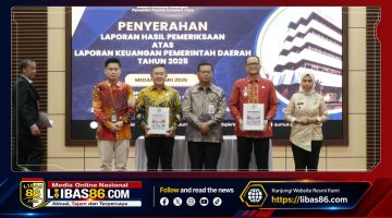 Tiga Kali Berturut-turut! Pemko Tanjungbalai Kembali Sabet WTP Murni dari BPK RI