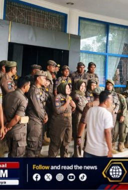 Tanpa Orasi, AMP2K Gegerkan Kantor Bupati dan Desak KPK Turun Lagi ke Madina