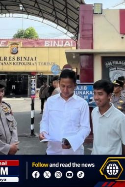 BAMPERSU Geruduk Polres Binjai, Desak Kapolres Copot Kasat Narkoba Terkait Maraknya Dugaan Peredaran Narkoba
