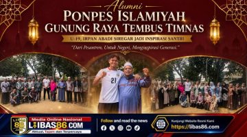 Alumni Ponpes Islamiyah Gunung Raya Tembus Timnas U-19, Irpan Abadi Siregar Jadi Inspirasi Santri