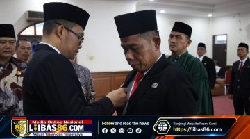 Wakil Wali Kota Tanjungbalai Lantik 9 Pejabat Administrator dan Pengawas, Perkuat Kinerja ASN dan Pelayanan Publik