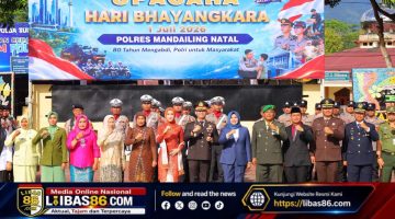 Hari Bhayangkara ke-80, Polres Mandailing Natal Teguhkan Komitmen Mengabdi untuk Masyarakat