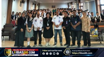MPLS Global Prima Medan Semarak, DPC GANN Kota Medan Tanamkan Semangat Tolak Narkoba kepada 260 Siswa Baru