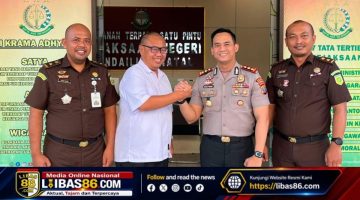 Kapolres Madina Perkuat Sinergi Penegakan Hukum Bersama Kejaksaan Negeri Mandailing Natal