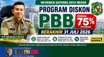 M. Agha Novrian Ajak Warga Manfaatkan Diskon PBB Hingga 75 Persen, Kesempatan Berakhir 31 Juli 2026
