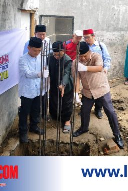 H. Sugiat Santoso Hadiri Peletakan Batu Pertama Ponpes Dai & Tahfiz Nur Asyqi di Deli Serdang, Tegaskan Komitmen Cetak Generasi Qurani