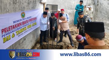 H. Sugiat Santoso Hadiri Peletakan Batu Pertama Ponpes Dai & Tahfiz Nur Asyqi di Deli Serdang, Tegaskan Komitmen Cetak Generasi Qurani