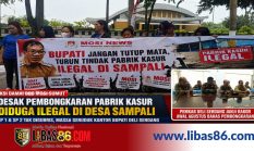 DPD MOSI Sumut Geruduk Kantor Bupati Deli Serdang, Desak Pembongkaran Pabrik Kasur Diduga Ilegal di Desa Sampali