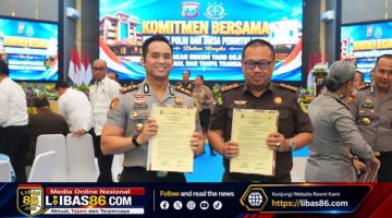 Kejari Mandailing Natal Perkuat Sinergi Penegakan Hukum Melalui Komitmen Bersama Polda Sumut dan Kejati Sumut