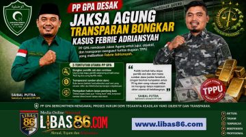 PP GPA Desak Jaksa Agung Transparan Bongkar Asal-usul Emas 74 Kg dan Uang Rp476 Miliar dalam Kasus Febrie Adriansyah