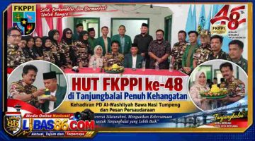 HUT FKPPI ke-48 di Tanjungbalai Penuh Kehangatan, Kehadiran PD Al-Washliyah Bawa Nasi Tumpeng dan Pesan Persaudaraan
