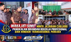 Wakajati Sumut Tegaskan Cabjari Pangkalan Brandan Wajib Profesional, Layani Masyarakat Tanpa Transaksional Perkara