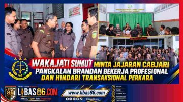 Wakajati Sumut Tegaskan Cabjari Pangkalan Brandan Wajib Profesional, Layani Masyarakat Tanpa Transaksional Perkara